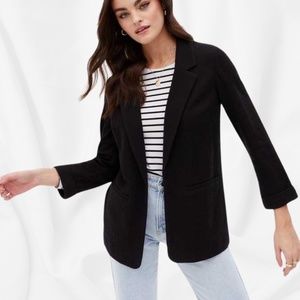 TREASURE & BOND Women's Unstructured Blazer in Black (NWOT)￨Size X-Small